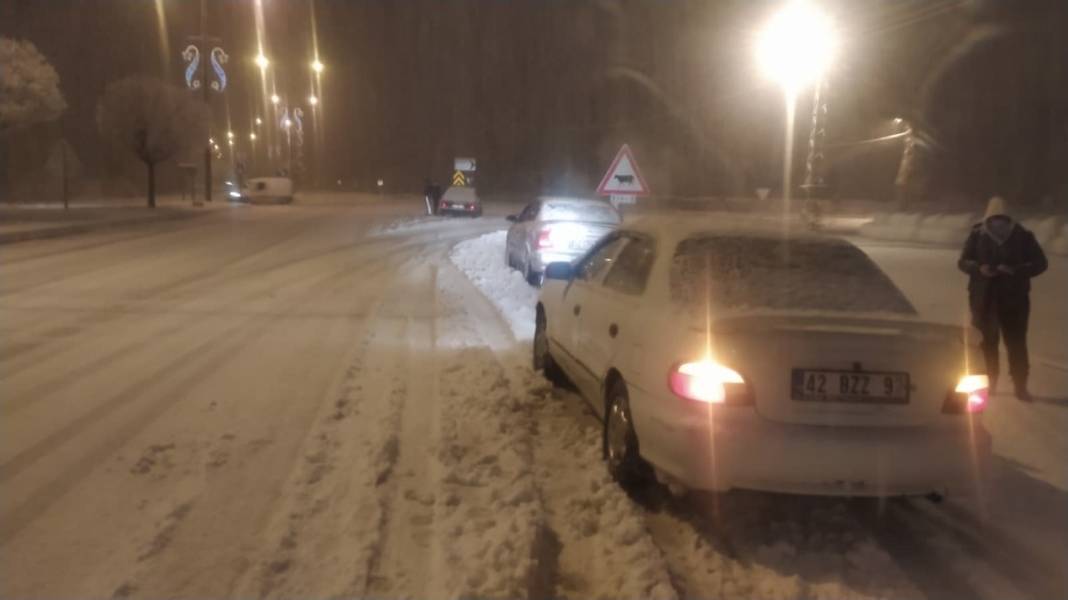 Konya'nın ilçesinde bembeyaz bir şenlik yaşandı! Darısı merkezin başına 4